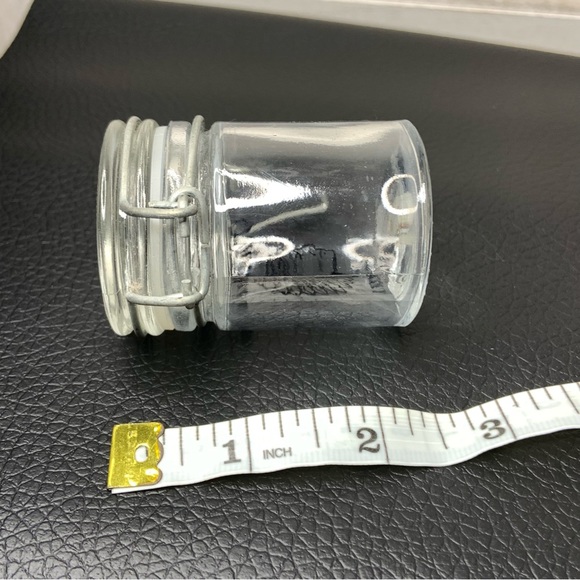 Mini Jar Glass Bottle Decor Waxahachie Texas State Collectible - Picture 6 of 7